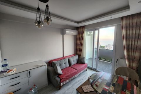KARİZMA'DAN AKDENİZ MH DE DENİZ MANZARALI  EŞYALI SIFIR 2+1