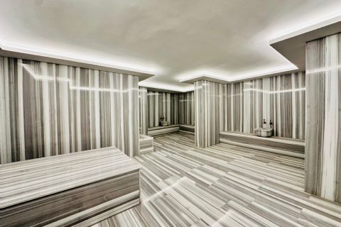 KARİZMA'DAN AQUA PARKLI SİTE İÇİNDE DENİZ GÖREN 3+1