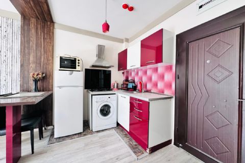 KARİZMA'DAN FULL EŞYALI 24 SAAT GÜVENLİK 1+1