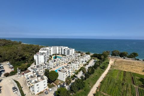 KARİZMA'DAN HARİKA DENİZ MANZARALI HAVUZLU DENİZE SIFIR GENİŞ TARZ 2+1