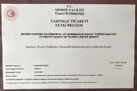 KARİZMA'DAN MEZİTLİ GMK BULVARINDA 5000 M İŞ YERİ