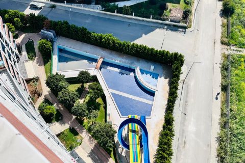 KARİZMA'DAN SİTE İÇİ DENİZ MANZARALI AQUA PARK HAVUZLU 3+1