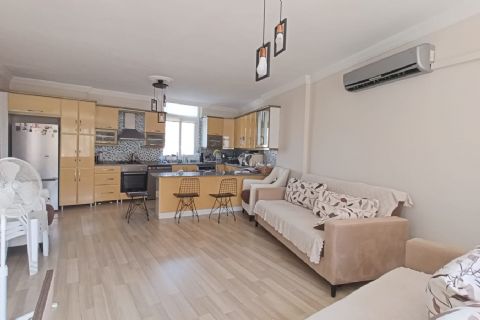 KARİZMA'DAN TÖMÜKTE HAVUZ MANZARALI MODERN  AMERİKAN MUTFAKLI FULL EŞYALI 2+1