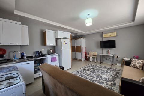 KARİZMA'DAN Yeni Mahalle'de Eşyalı Kiralık 1+1 Daire (Zemin Kat)